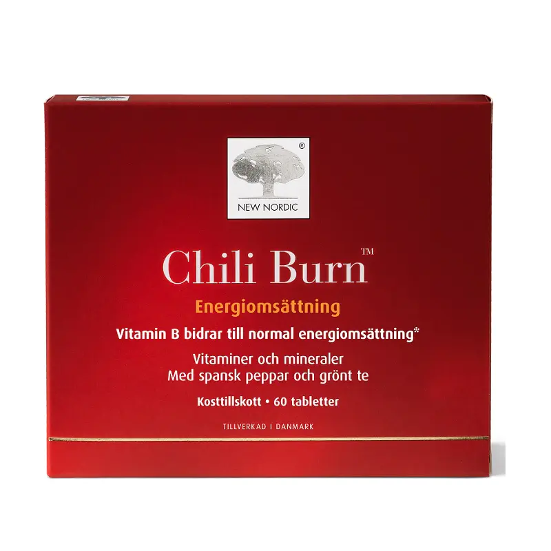 New Nordic Chili Burn 60 Tablets